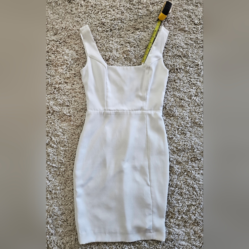 Lulu's White Sleeveless Bodycon Mini Dress Size XS